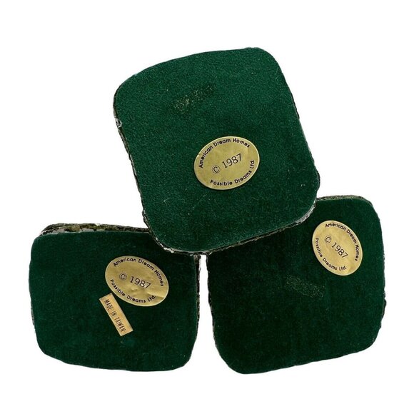 Vtg 1987 Possible Dreams Miniature American Houses Set of 3 - Picture 6 of 10